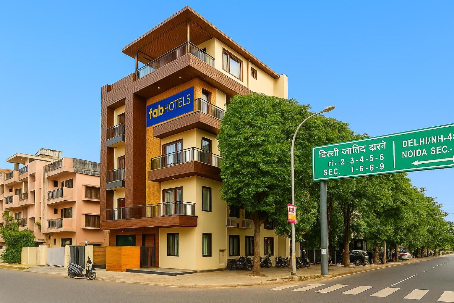Fabhotel F9 Sector 19 Noida Eksteriør bilde